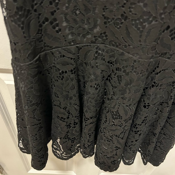 Lulus black lace midi dress - Picture 3 of 5